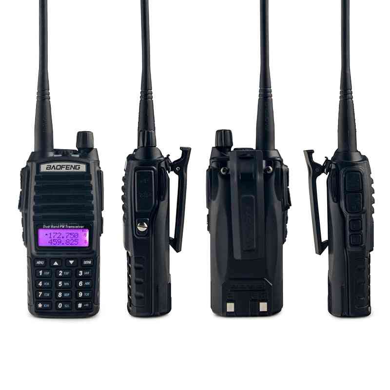 Uv82 Transceiver Walkie-talkie Two Way Radio Talkie Walkie Ham Radio Comunicador