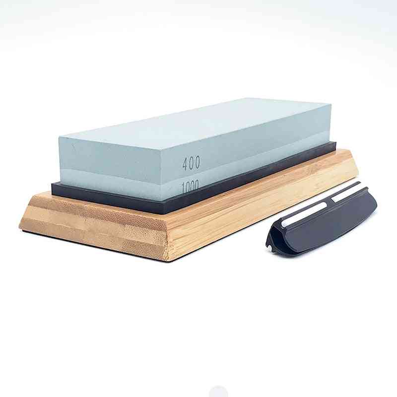 Double-sided Sharpening, Stone Base Angle, Guide Set For Kitchen Knife