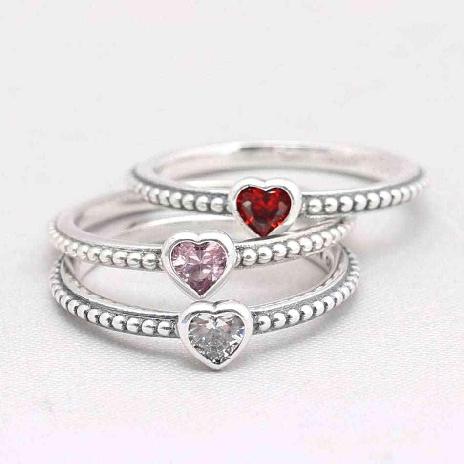Original One Love Golden-red Synthetic Rings