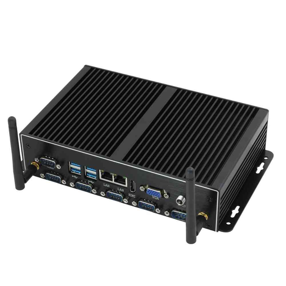Mini fläktlös - pc intel core i7, 4500u dual nic, hdmi vga, 4g lte wifi