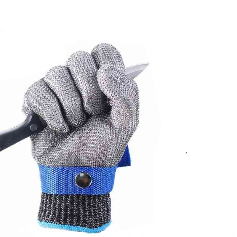 Stainless Steel- Butcher Protect, Meat Kitchen, Fishing Glove