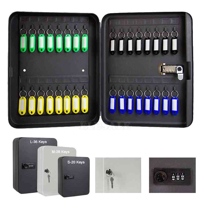 Multi Combination/key Lock Spare Organizer Box
