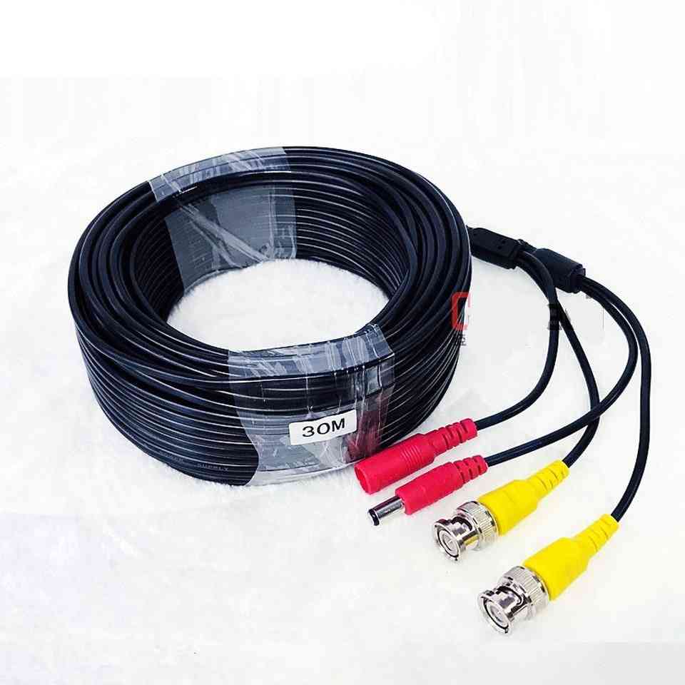 2 In 1 Cctv Ahd Cables Video+power Hd Security Camera Wire