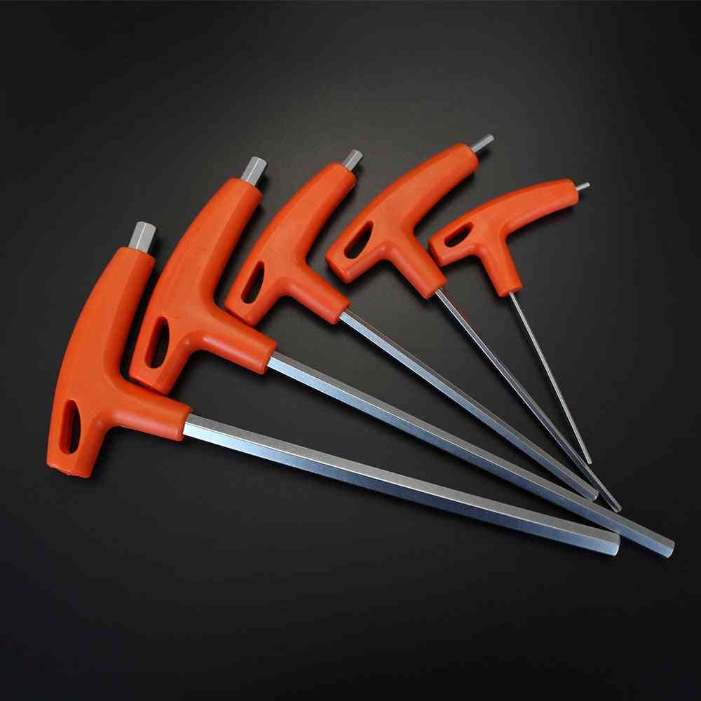 Flat / Ball Head Hex Key Allen Wrench Hand Tool Universal Quick Snap