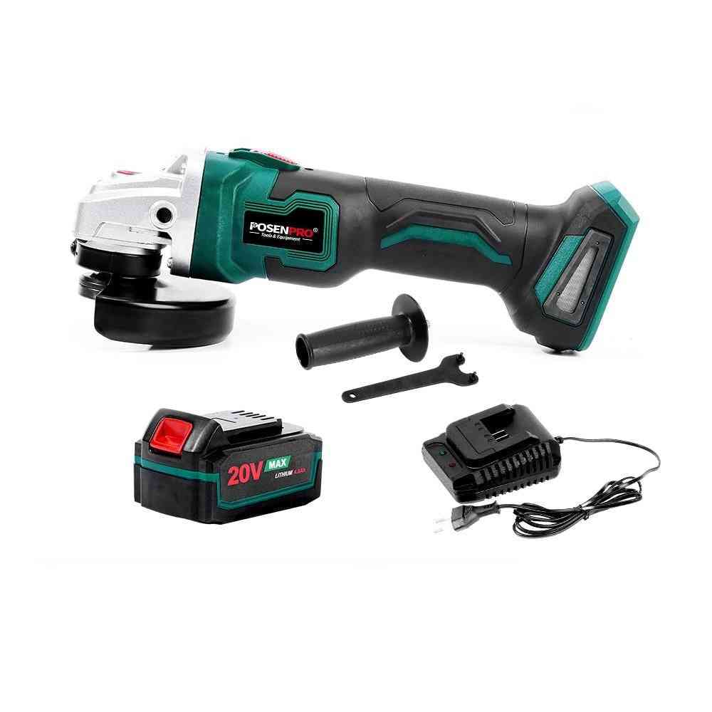 Electric Brushless Angle Grinder Cordless