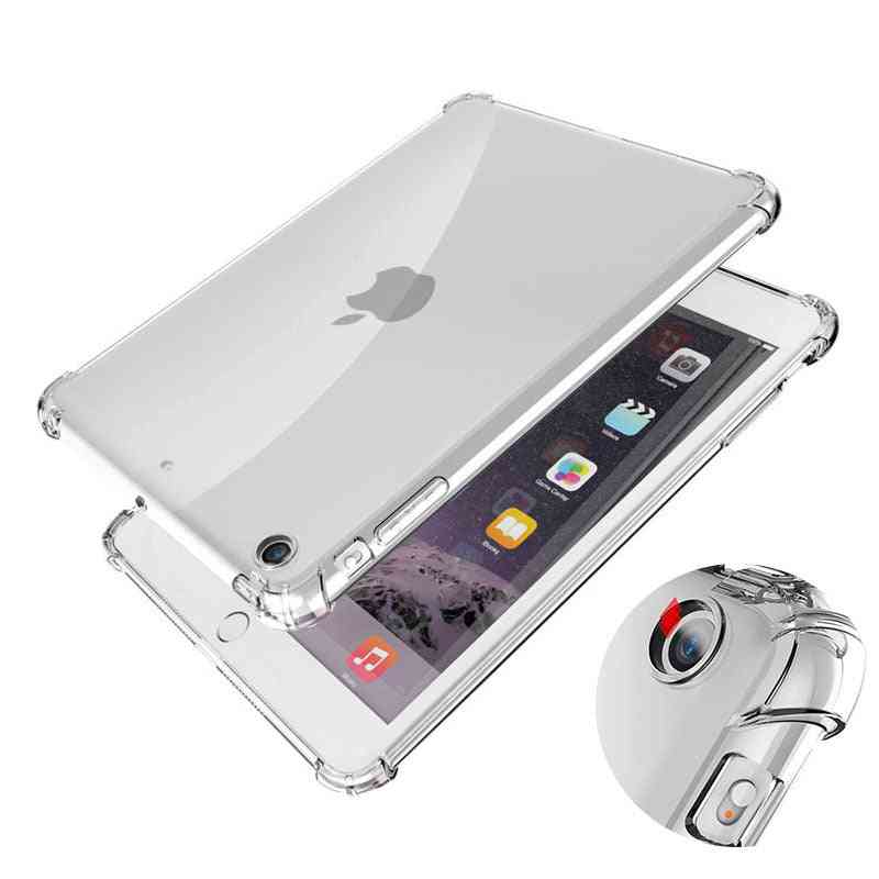Shockproof Silicone Case Mini Air Pro, Flexible Bumper, Clear Transparent Back Cover