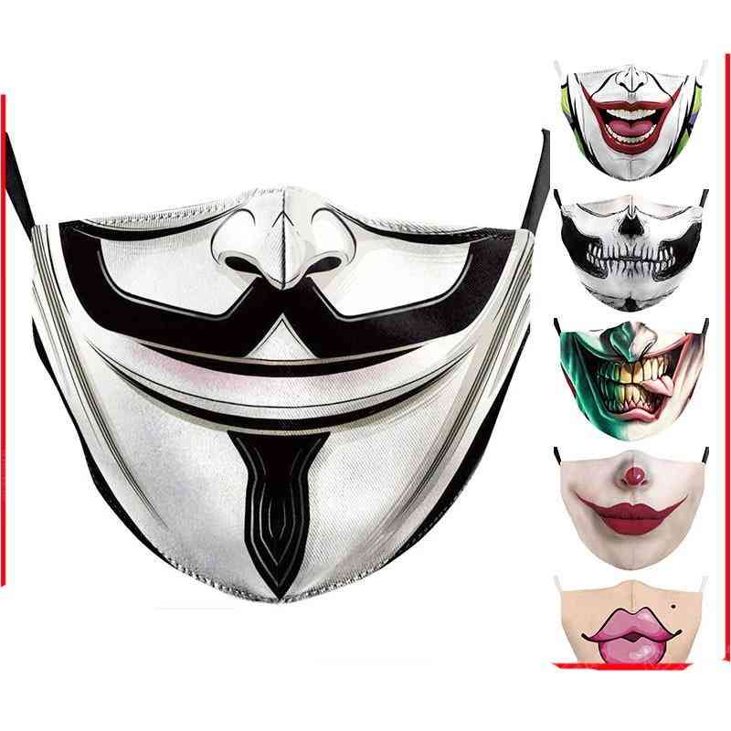 Vendetta Printed Masks Adult Washable Fabric Mask