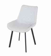 Stacking Pu Upholstered Aluminum Dining Chair