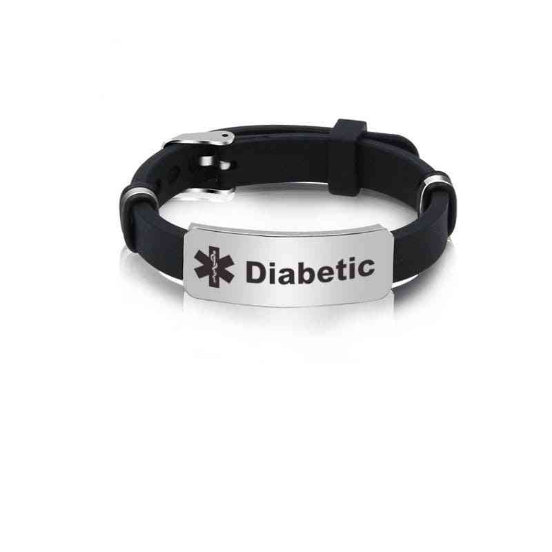 Type1 Diabetes Silicone Bracelet ( Set 2)