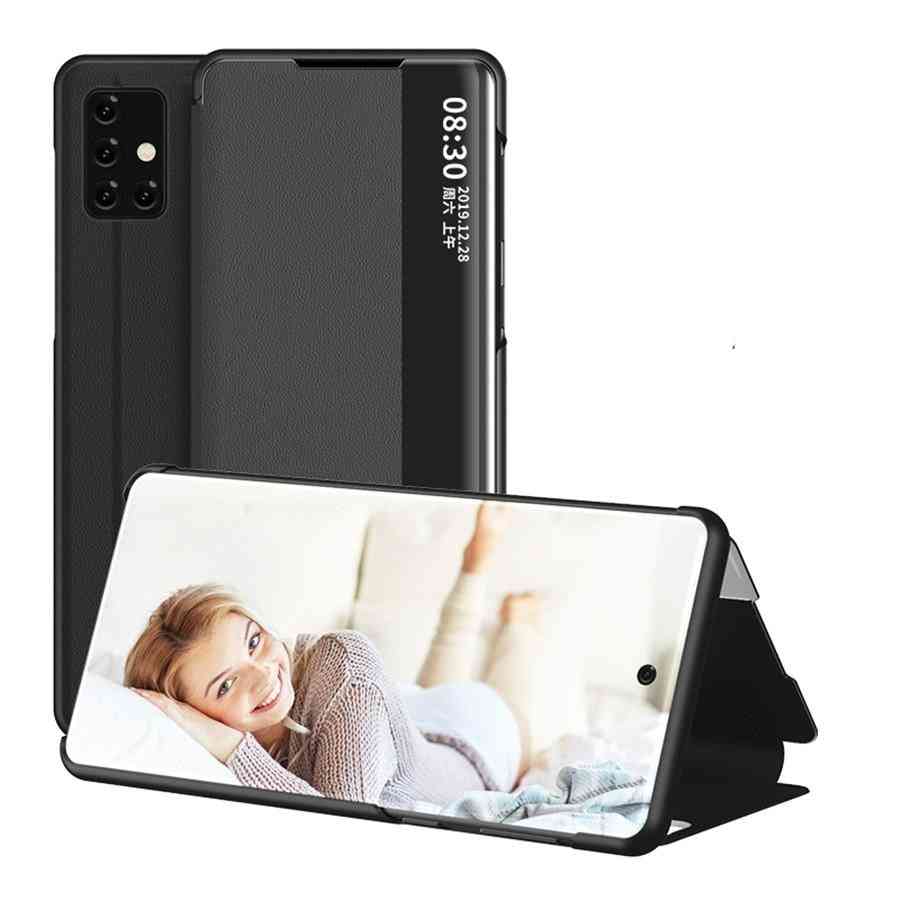 Smart View- Leather Case, Flip Stand, Coque Cover