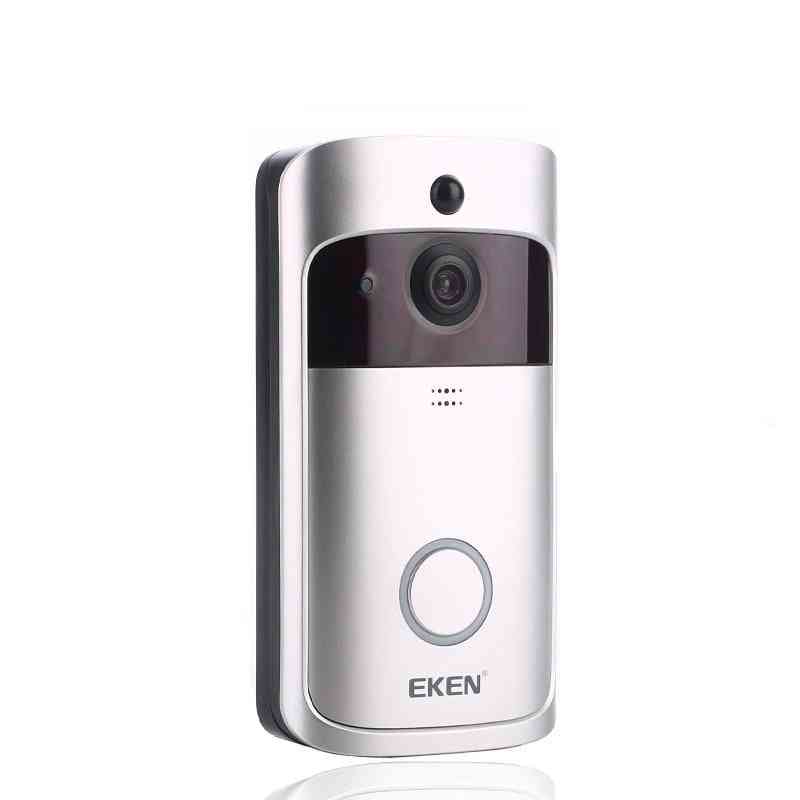 V5 Smart Wifi Video Doorbell Camera Visual Intercom With Chime Night Vision