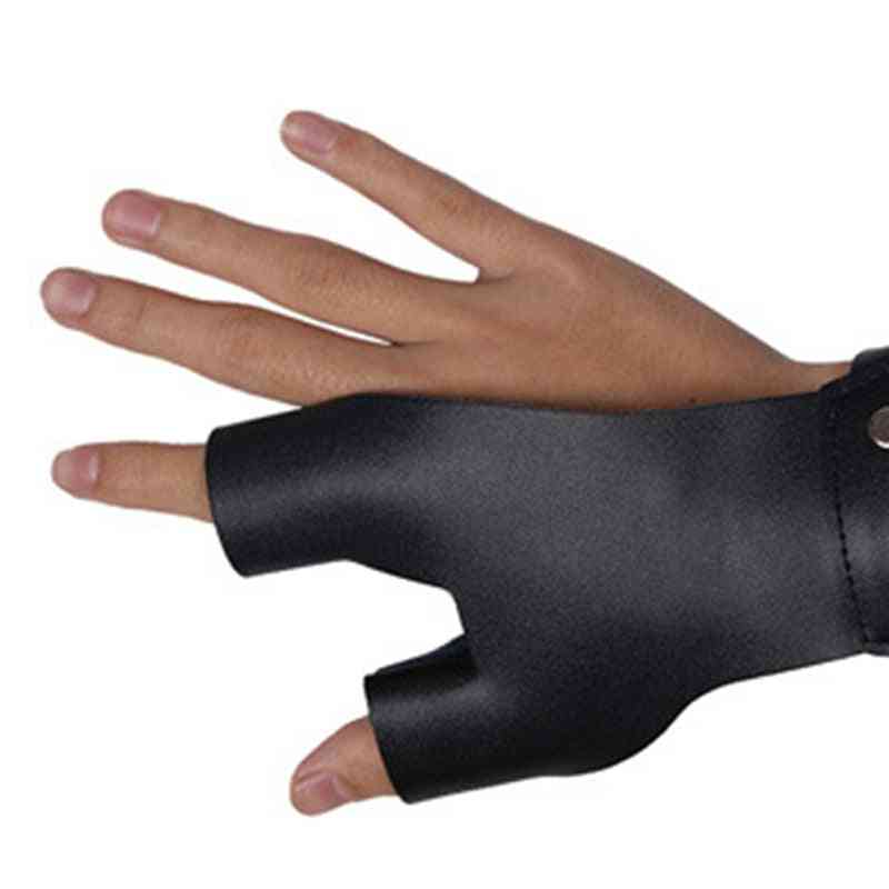 New Finger Tip Protector Archery Protect Glove