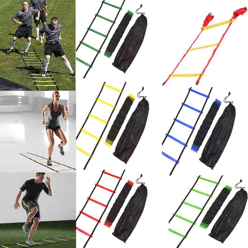 Rung Nylon Straps, Agility Training Ladders, Soccer, Football Speed Stairs