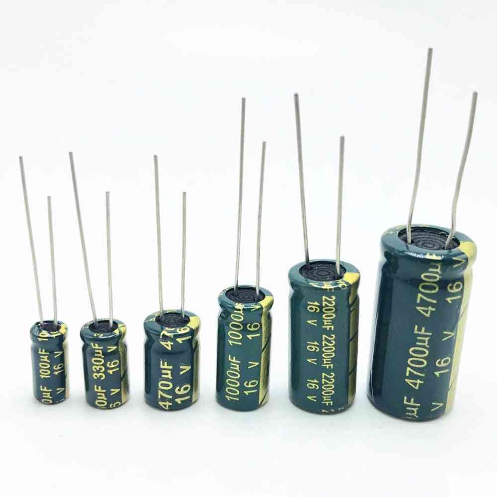 High Frequency Low Esr Aluminum Capacitor