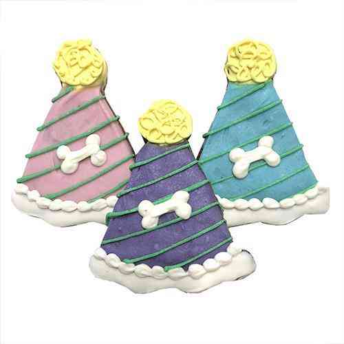 Party Hats Design Biscuits For Dogs