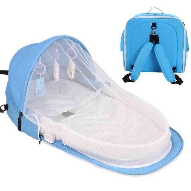 Portable Foldable Bed Bag With Mosquito Net