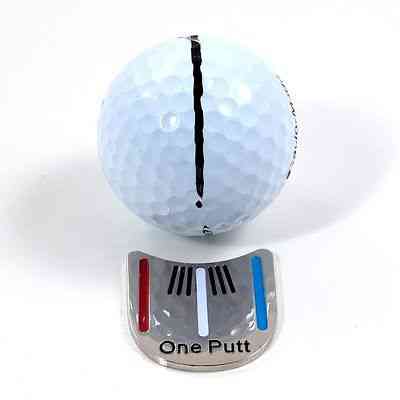 Golf Ball Mark With Magnetic Hat Clip One Putt