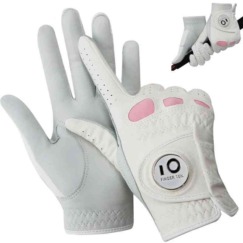 Leather Golf Gloves For  Women's