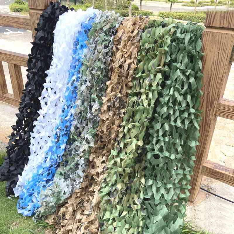 Hunting Military Camouflage Nets, Woodland Camo Netting, Camping Sun Shelter, Garden, Car Cover Tent Shade