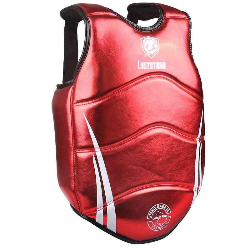 Boxing Chest Guard Kickboxing Solid Body Vest Protector
