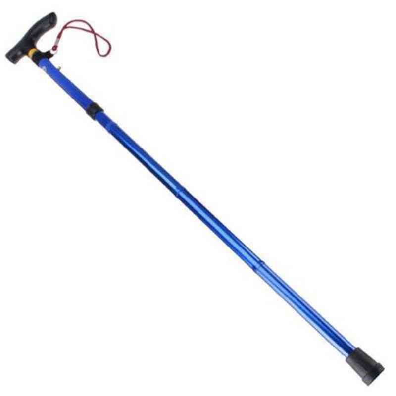 Easy Folding Walking Stick, Adjustable, Aluminum Alloy Trekking, Hiking Telescopic Baton