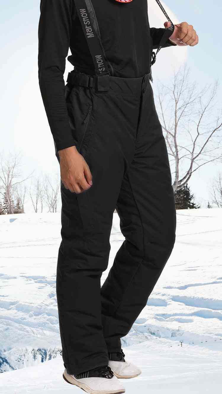Thicken Thermal Windproof Suspenders Trousers / Pants