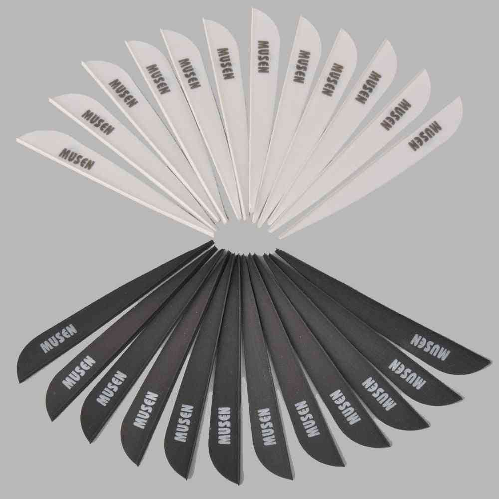Plastic Feather Plume For Carbon Arrow Archery For Outdoor Shooting