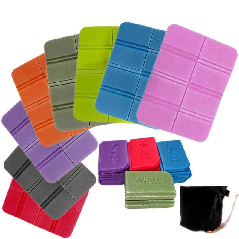Folding Portable- Small Cushion Seat Pad, Moisture-proof, Picnic Beach Mats