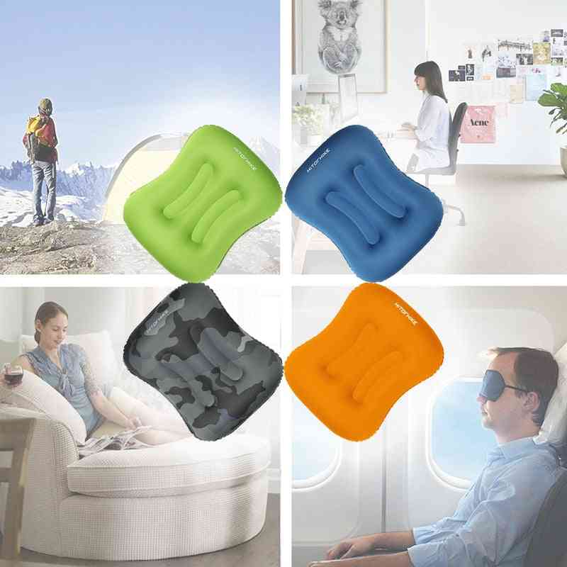 Ultralight, Portable, Air Pvc Inflatable, Outdoor Camping Mini Travel Pillow