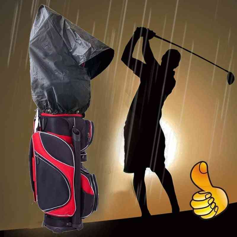 Sacca da golf, parapioggia, protezione impermeabile per cappuccio, borse per mazze, impermeabile per uomo, donna