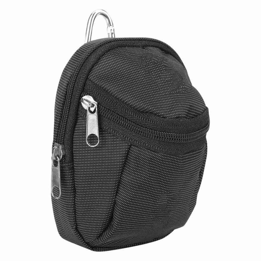 Golf Ball Holder, Portable Small Ball Waist Pack, Storage Pouch Accessory With Keyring