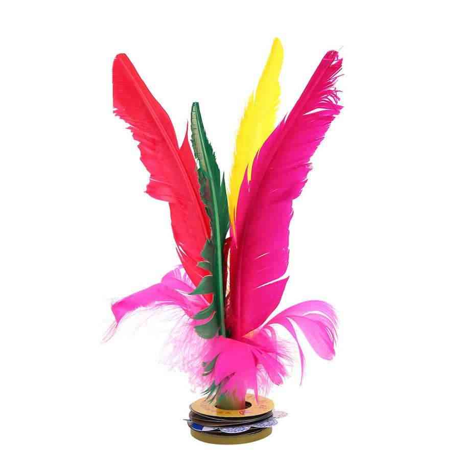 Outdoor Athletic Games Feather Kicking Shuttlecock