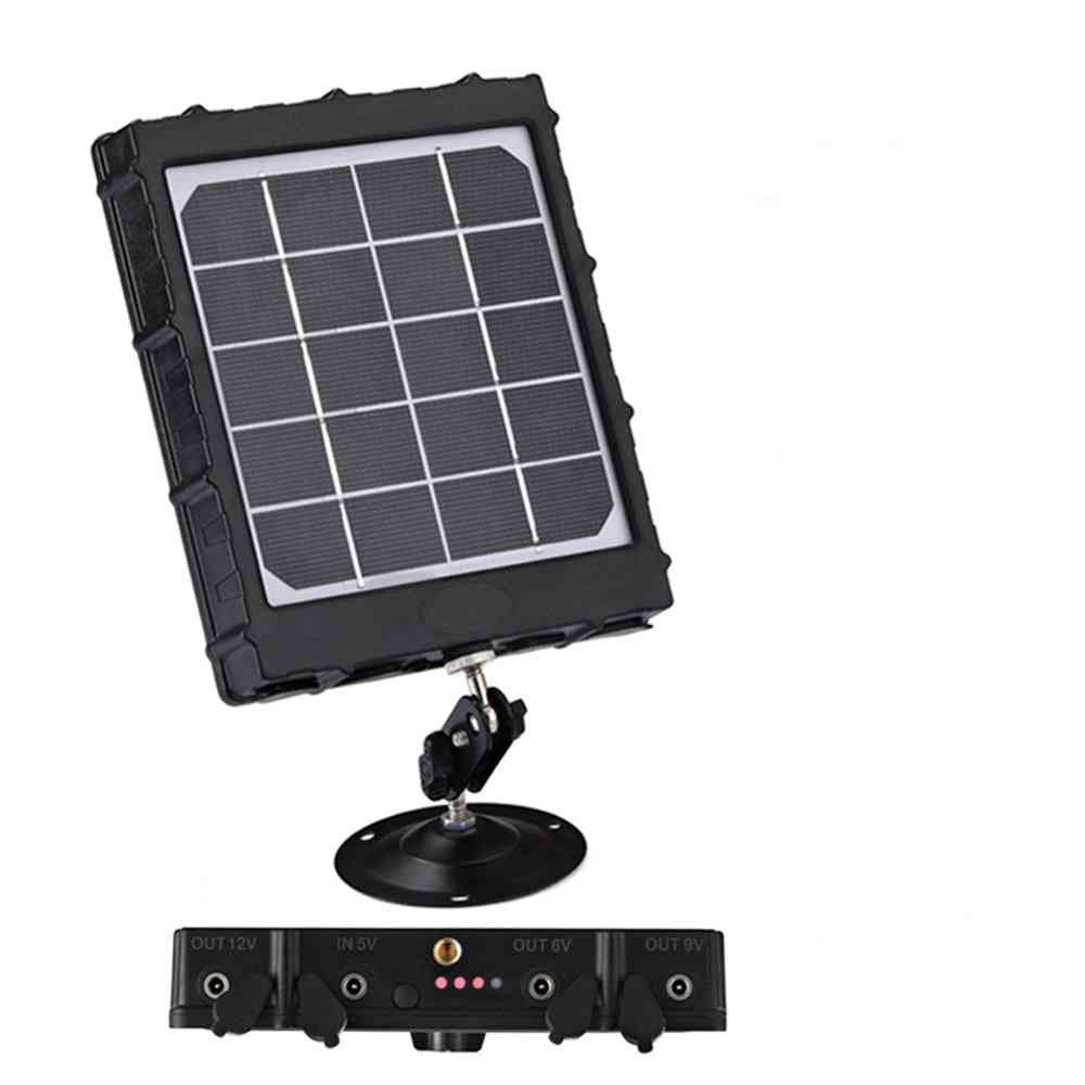 Power Supply Charger Battery  Solar Panel For Hunting Cameras