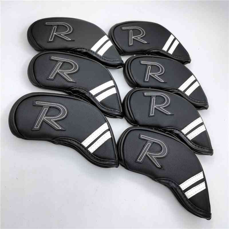 Golf Iron Head Covers With Magnetic Closure