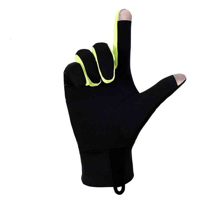 Windproof Thermal Winter Guantes Fleece Running, Jogging, Hiking, Cycling, Skiing Gloves