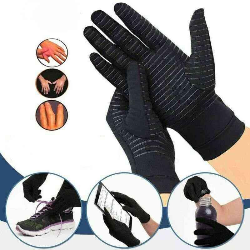 New Compression Arthritis Carpal Tunnel Pain Relief Full Finger Glove