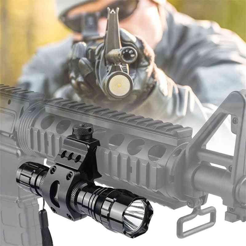 Tactical Flashlight - Led Torch + Pressure Switch