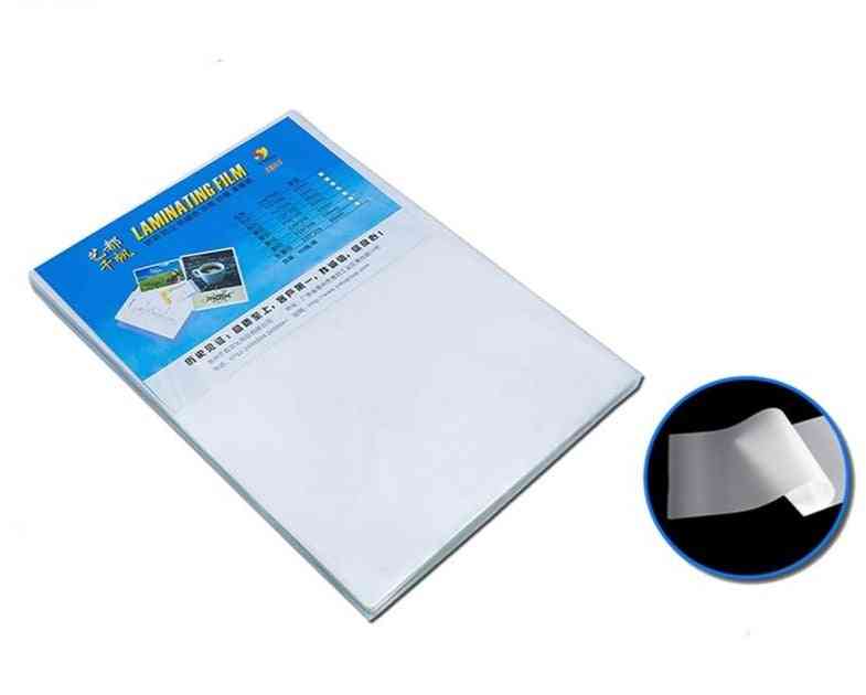 Pochette de plastification de film de plastification/protection de feuilles pour papier photo