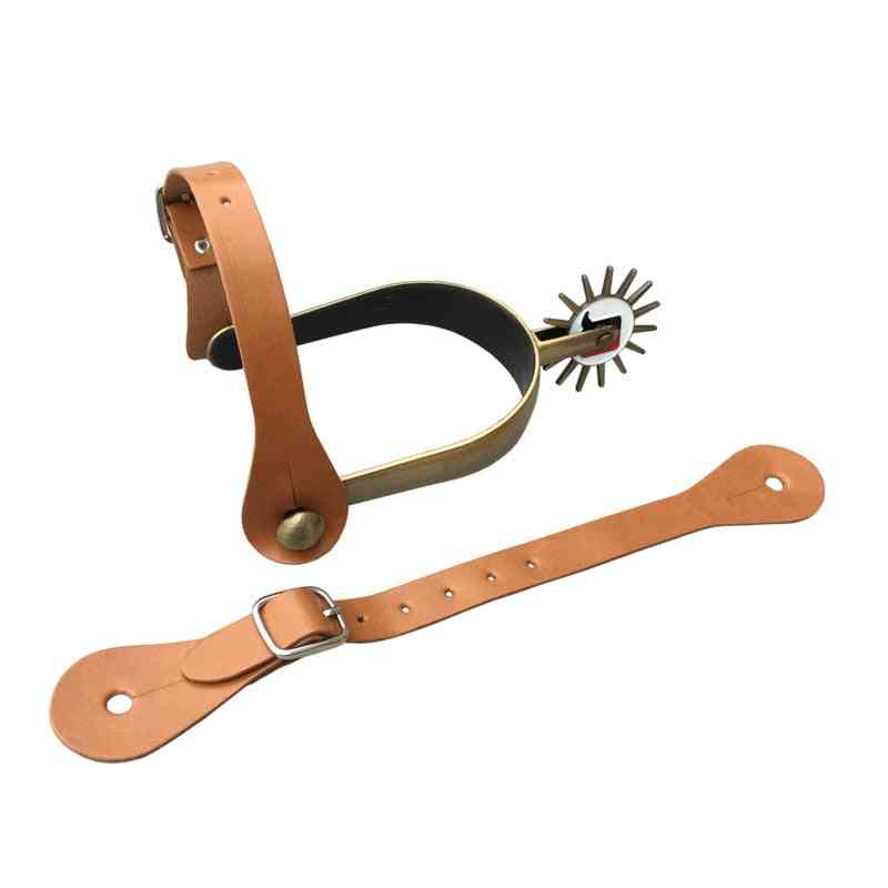 High-quality Pu Leather Strap, Spur Horse Racing Equipment