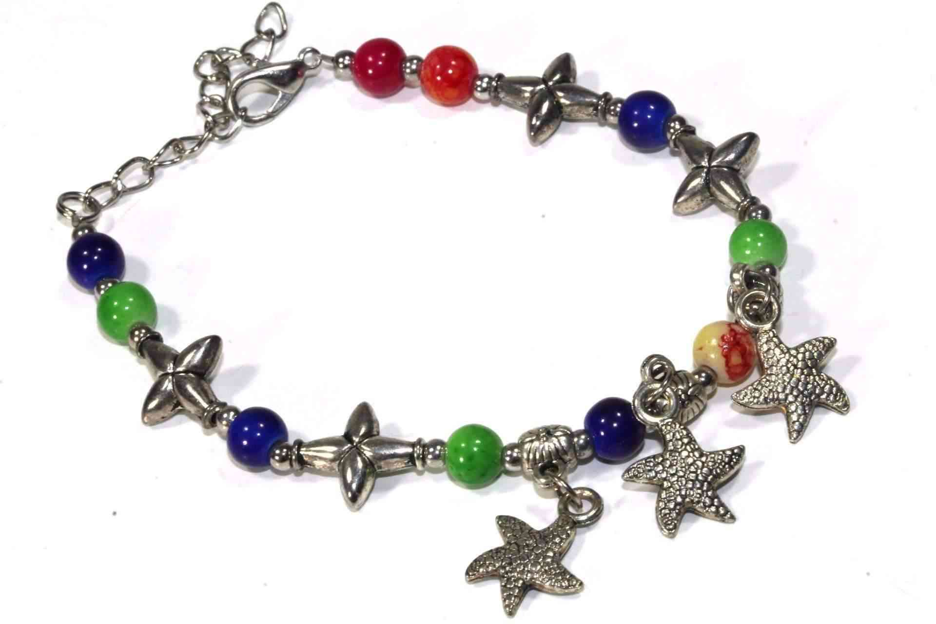 Starfish Pattern, Charms Bracelet