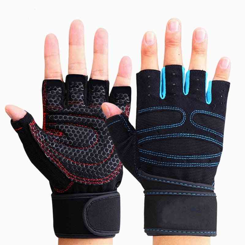 Half-finger Gym Sports, Exercise Weight Lifting Gloves