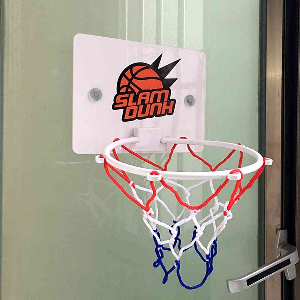 Plastična mrežna škatla za košarkarsko desko, obroček za mini ploščo, mini netball