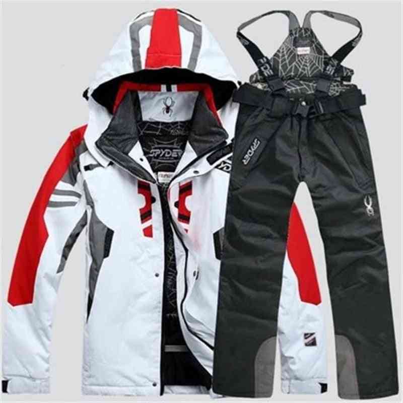 Winter Outdoor Thermal Ski Jacket And Trousers Set
