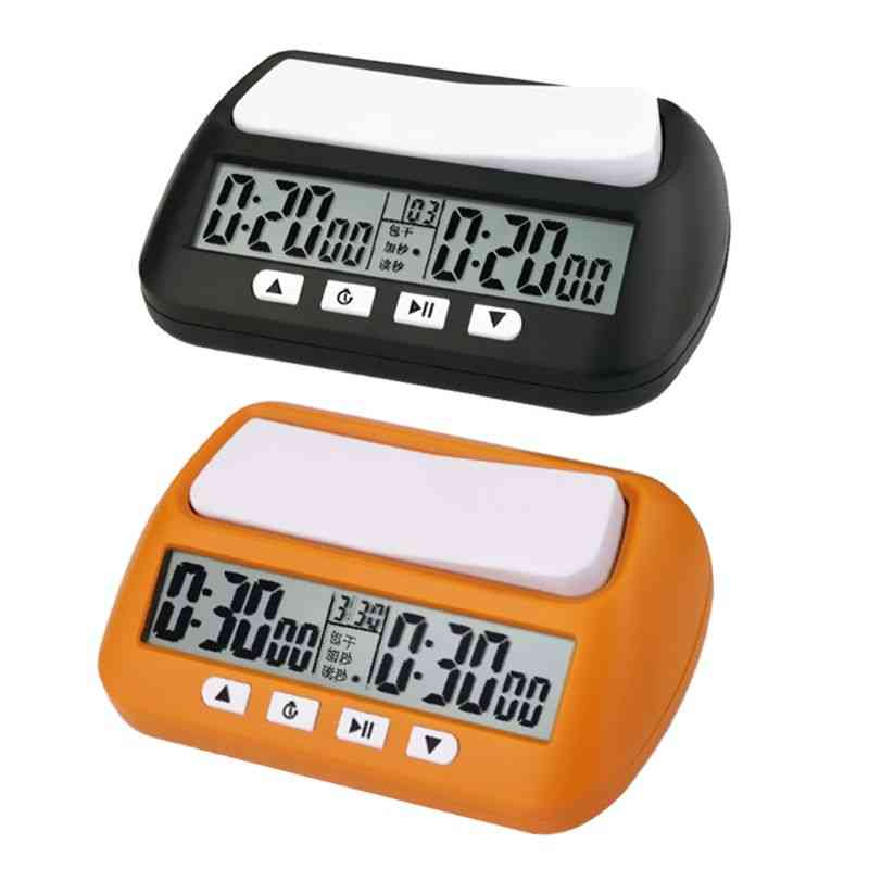 Professional Chess Clock Compact Digital Watch Count Up Down Timer