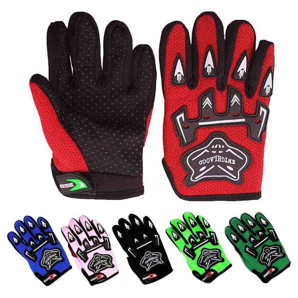 Youth Kid Full Finger Motocross Gloves