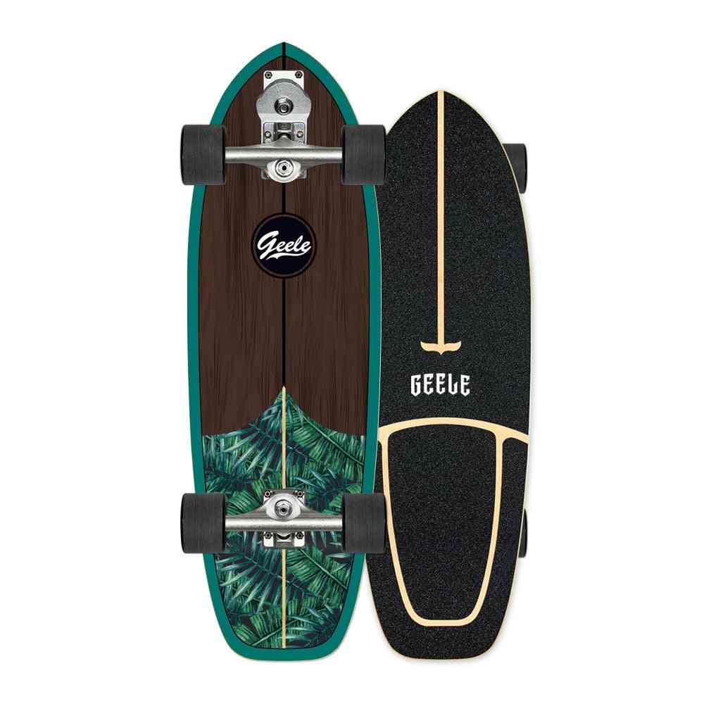 S7- Carver Surf Land Skateboard- Highly Smooth Maple, Cruiser Skate Board