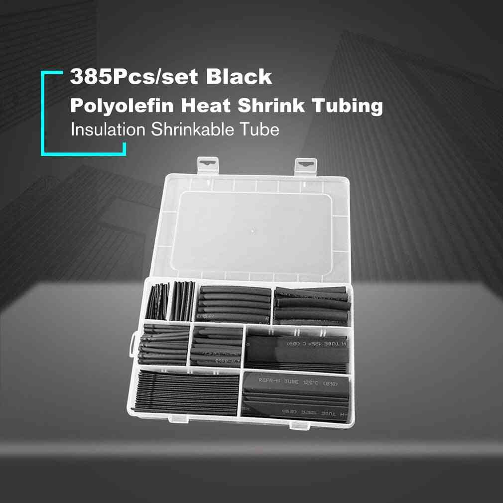 Polyolefin Shrinking- Assorted Insulated Wrap Wire, Heat Sleeving Tubing Set