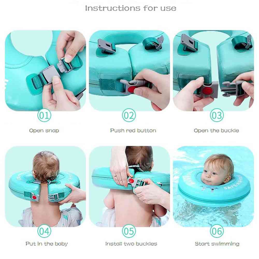 Non-inflatable Baby Neck Floater Swimming Ring