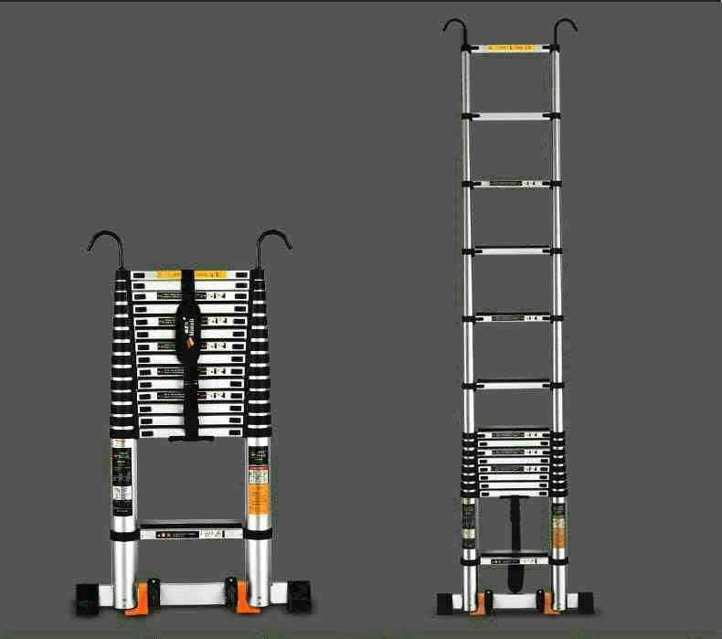 Prenosný skladací rebrík zo zliatiny hliníka