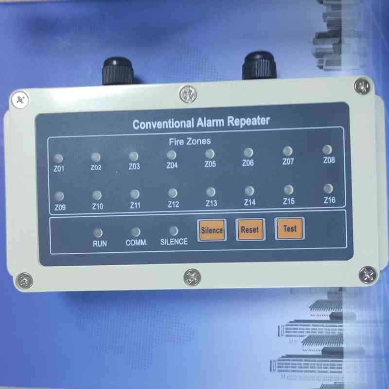 16 Zone Repeat Display Panel Work With Conventional Fire Alarm Panel